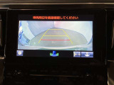 バックギアに入れると、このように後方が映し出されます!最終確認はご自身の目と耳で必ず行ってください!安全第一で!