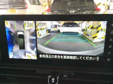 アラウンドビューモニター付き!車両を真上から見ているような映像で車庫入れも安心!!