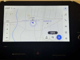 ナビ付きです。目的地を設定すれば、初めての場所でも簡単に行くことが出来ます。