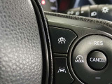 クルーズコントロール装備 アクセルを踏むことなく車速を一定キープ。高速道路も楽々走行できます。