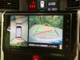 【パノラミックビューモニター】専用のカメラにより、上から見下ろしたような視点で360度クルマの周囲を確認することができます☆死角部分も確認しやすく、狭い場所での切り返しや駐車もスムーズに行えます。