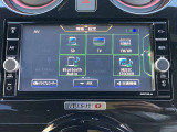 TV視聴やDVD、CD再生、音楽機器の接続など多彩なナビでロングドライブも退屈なく楽しめる日産純正ディーラーオプションナビです。