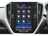 ナビを始め、車両やエアコンの設定、SUBARU STARLINK、ラジオやテレビなどさまざまな機能を内蔵している11.6インチセンターインフォメーションディスプレイ&インフォテインメントシステム
