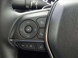 ステアリングスイッチ装備!運転しながら手元でオーディオの操作などができます。