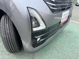 フォグランプもついています 前方コーナーセンサーも