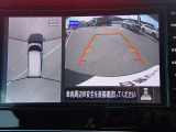 上からの視点で狭い駐車場への駐車などに役立つアラウンドビューモニターです♪