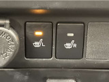シートヒーター装備!エアコンに比べて暖まるスピードが速いので冬でも快適に過ごせます