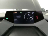 昼間でも夜間でも、くっきり見やすい、高質感メーターです。