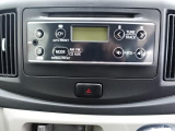 AUX CD ラジオが使えます!シンプルなので操作も簡単!