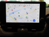 純正ナビを装備。タッチパネル式で使いやすく、お出かけもラクラクです。