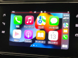 ●Apple Car Play:スマホとの有線接続で、ナビ・オーディオ再生などスマホのアプリ機能が画面でも使える便利機能です!