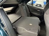 シートが倒せて荷物も楽々