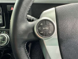 ステアリングスイッチ装備!運転しながら手元でオーディオの操作などができます。