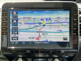 [日産純正ナビ]遠くへのお出かけする際の心強い味方です!細かい所までの詳細地図が出たり、目的地の登録件数が多く便利で快適です。