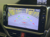 【バックカメラ】駐車時に後方がリアルタイム映像で確認できます。大型商業施設や立体駐車場での駐車時や、夜間のバック時に大活躍!運転スキルに関わらず、今や必須となった装備のひとつです!