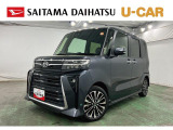 令和5年式カスタムRS。走行119,566kmでもターボの余裕ある走りとクリアランスソナーの安心装備で、まだまだ実用的。家族で使いやすい一台です。