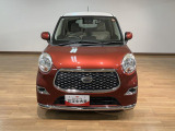令和1年式走行3.8万km!ルーフのデザインフィルムトップがオシャレなキャストが入庫しました☆純正メモリーナビ、バックカメラ、社外前後ドライブレコーダー、衝突回避支援ブレーキ等装備も充実した1台です♪