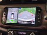 【アラウンドビューモニター】専用のカメラにより、上から見下ろしたような視点で360度クルマの周囲を確認することができます☆死角部分も確認しやすく、狭い場所での切り返しや駐車もスムーズに行えます。