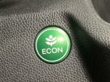 ★ECONスイッチ★ エコドライブを加速しよう!スイッチをONにすると、運転の仕方によるロスを抑え込み燃費をよくするようクルマが頑張ります(*^ー^*)燃費向上にチャレンジ♪