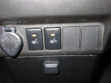 運転席&助手席シートヒーターが付いてます。寒い冬でもスイッチONで座面をあたたかくして、ドライブをさらに快適にしてくれます。