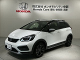 全国納車可 第三者機関証明書付 H SENSING 2ト-ン 新車保証 試乗車 ワンオ-ナ- 純正ナビ TV Rカメラ BTオ-ディオ ETC LEDライト装備のフィットe:HEV クロスター入庫!