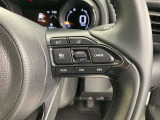 前方の車との車間を設定し、スピードを上げたり緩めたりを自動で行ってくれる追尾式の「レーダークルーズ」。上級装備の一つです!高級車にしかつかない嬉しい機能です。