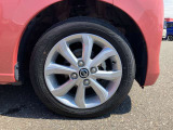 アルミホイール装着しております。155/65R14