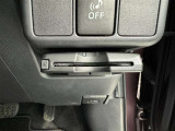 ETC車載器付きです。高速道路の料金所もスムーズに通過できます。