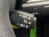 【クルーズコントロール】高速道路もラクラク走行。アクセルを離しても一定速度で走行ができ、長距離運転時の負担を軽減!加速・減速も簡単なスイッチ操作で調整できます。