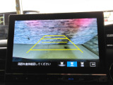 リアカメラがついているので、駐車や後進の際にとても便利です♪