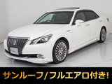 クラウンマジェスタ 3.5 Fバージョン サンルーフ OP18AW フルエアロ 黒本革