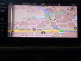 Volkswagen純正インフォテイメントシステムDiscoverPro、9.2インチフレームレス、タッチスクリーンナビゲーション装着