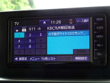 ワンセグデジタルTV放送を視聴できます。