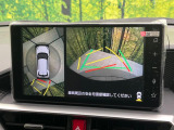 【パノラミックビューモニター】専用のカメラにより、上から見下ろしたような視点で360度クルマの周囲を確認することができます☆死角部分も確認しやすく、狭い場所での切り返しや駐車もスムーズに行えます。