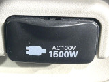 【1500Wアクセサリーコンセント】消費電力1500Wまでの家電が使えます。キャンプやスポーツ・アウトドアでのアクティビティはもちろん、災害・停電の際に大活躍♪