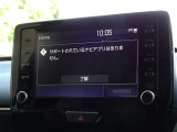 ディスプレイオーディオを装備しています。スマホと連動させると音楽やアプリを楽しむことができます。