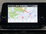 9インチ大画面メーカーナビ★プロパイロットとリンク、Apple CarPlayワイヤレス接続もできます★さらにNissanConnectサービス搭載で最速ルート検索・オペレーターサービスも対応★