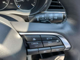 全車速追従機能付(MRCC)アクセルを離しても前方の車に合わせて走行ができます。