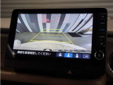 【バックカメラ】後退時も安心。リバース連動で画面が切り替わるのでとっても便利。