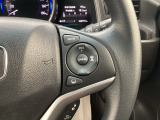 Hondaセンシングの機能のひとつ、アダプティブクルーズコントロール付!アクセルから足を離しても設定したスピードと前車との車間を保ち走行してくれます!車線維持もアシスト☆高速道路で疲労軽減ですね☆