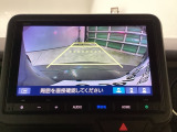 バックモニター付きで車庫入れも安心【カメラアングルは3パターンから選べます】知らない道でも安心して楽しくお出かけができます