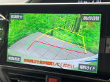 【バックカメラ】駐車時に後方がリアルタイム映像で確認できます。大型商業施設や立体駐車場での駐車時や、夜間のバック時に大活躍!運転スキルに関わらず、今や必須となった装備のひとつです!