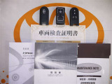 スマートキー&エンジンスターター付。取扱説明書とメンテナンスノートもあります☆品質評価シート付いてます!トヨタ認定中古車ライト!!
