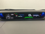 視認性の高いメーター回り。いろいろな情報も表示されます。