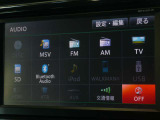 フルセグTV視聴やCD・DVD再生はもちろん、Bluetooth通信機能など多機能でとっても使いやすいです♪
