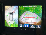 【全方位モニター用カメラ】専用のカメラにより、上から見下ろしたような視点で360度クルマの周囲を確認することができます☆死角部分も確認しやすく、狭い場所での切り返しや駐車もスムーズに行えます。