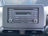 純正オーディオでCD・AM/FMラジオ付きで、それぞれ6チャンネルまで登録できます。