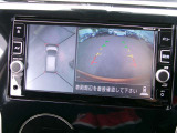 アラウンドビューモニター!空から見下ろしているかのような映像を映し出します。駐車時には安心ですよね♪