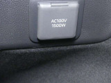 非常時やキャンプなどに役立つAC100Vコンセント付きです。