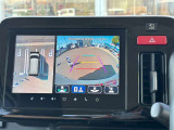 見えない場所を映し出すメーカー純正の全方位モニターです!縦列駐車で便利な「俯瞰映像」や狭い道でのすれ違いで役立つ「助手席側のサイド映像」など視点を切り替えて表示し、ドライバーの視界をサポートします!